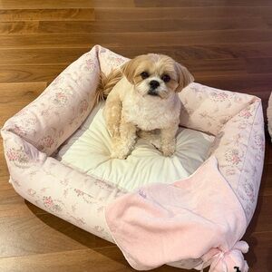 Loveshackfancy Floral Pet Bed